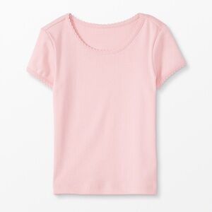 Hanna Andersson pale pink tee